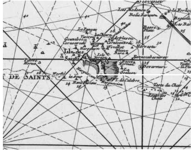 Cliquez sur la carte pour afficher le Raz et la Chausse de Sein